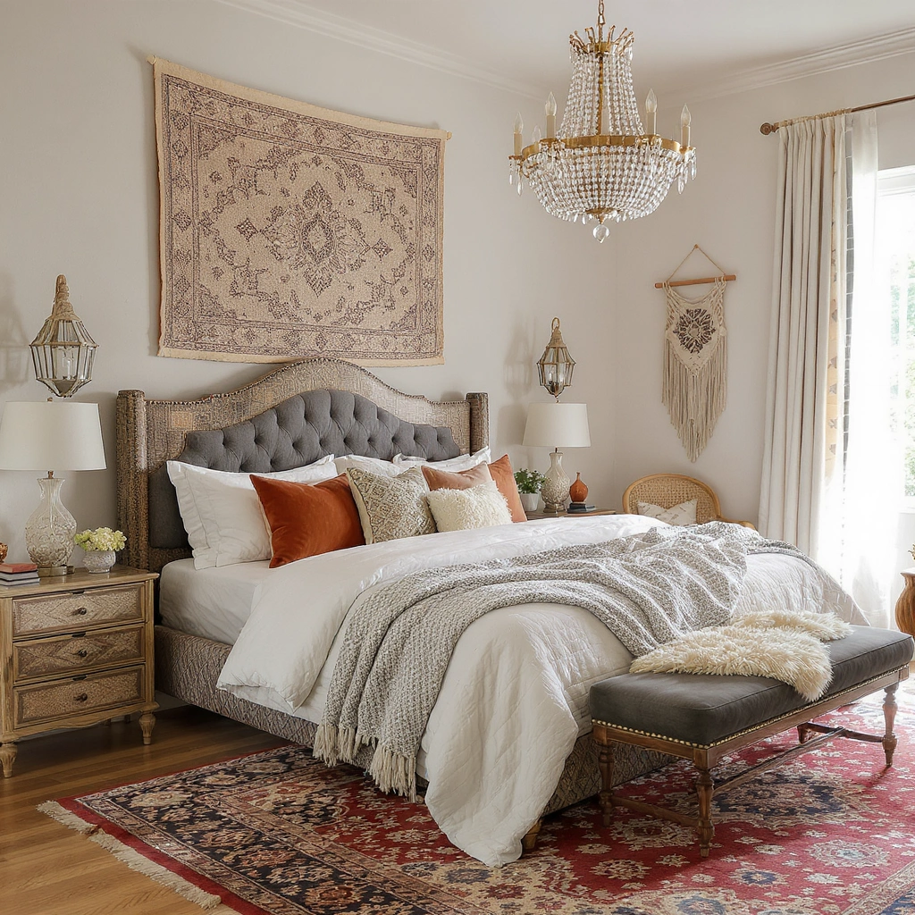 Cozy Boho Bedroom Ideas for Small Spaces