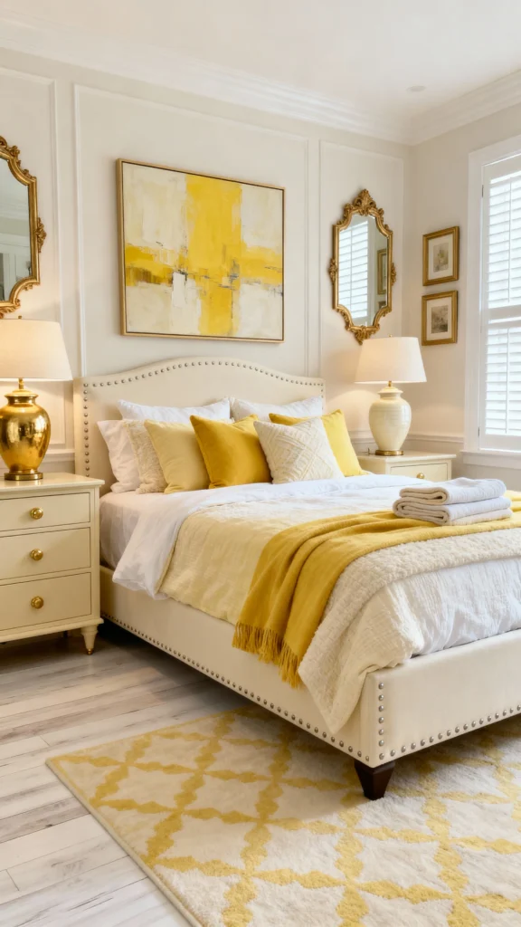 12 Yellow Bedrooms Bright, Happy, and Energy-Boosting Designs