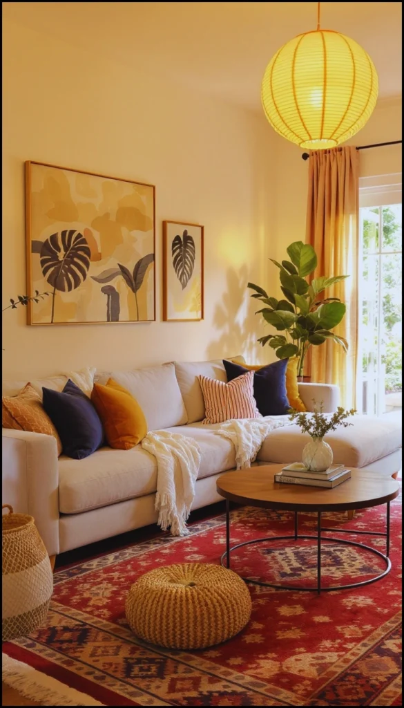 Cozy Warm Living Room Decor Tips for a Soft and Inviting Atmosphere