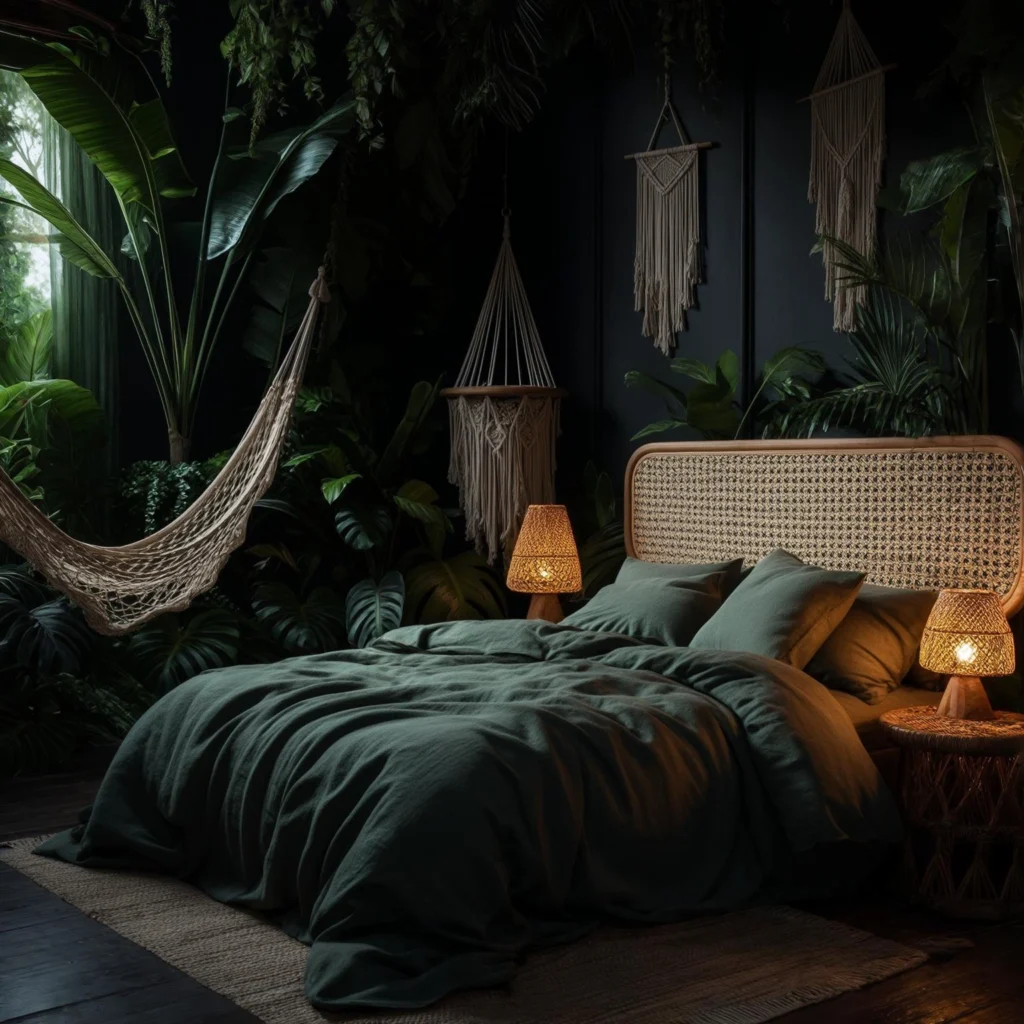 Jungle Boho Bedroom