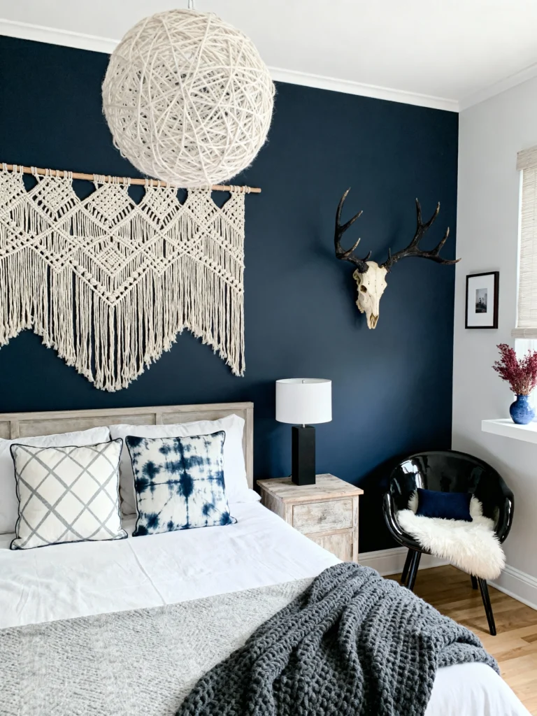Dreamy Blues 10 Boho Bedroom Ideas You’ll Love
