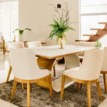 Elegant Dining Room Decor with Earth Tones