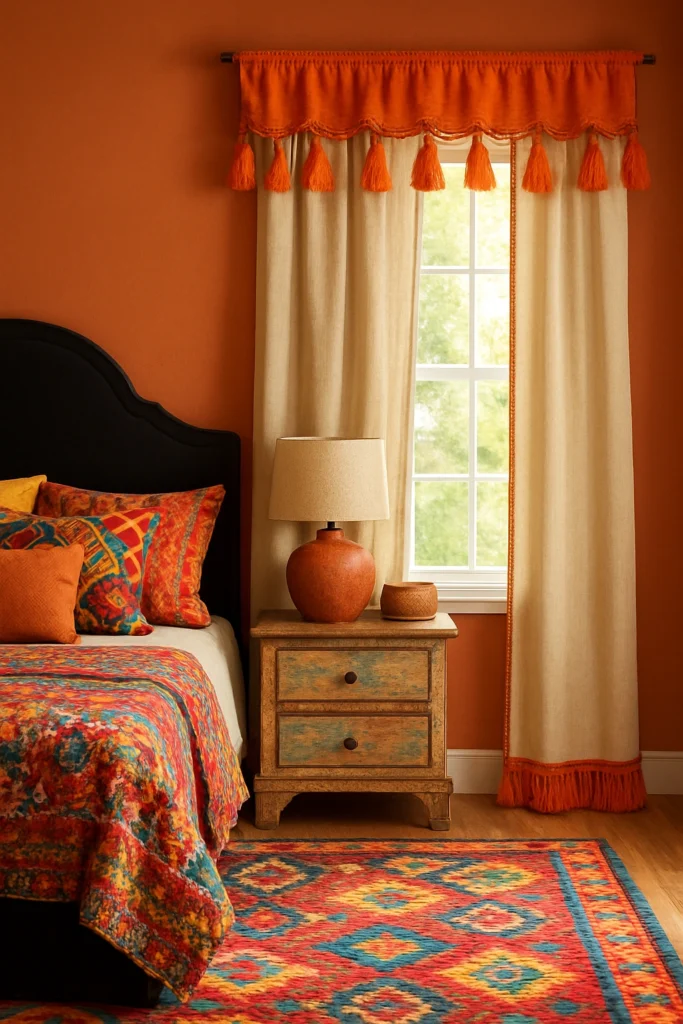 12 Boho Bedroom Curtain Ideas to Add Soft, Dreamy Vibes