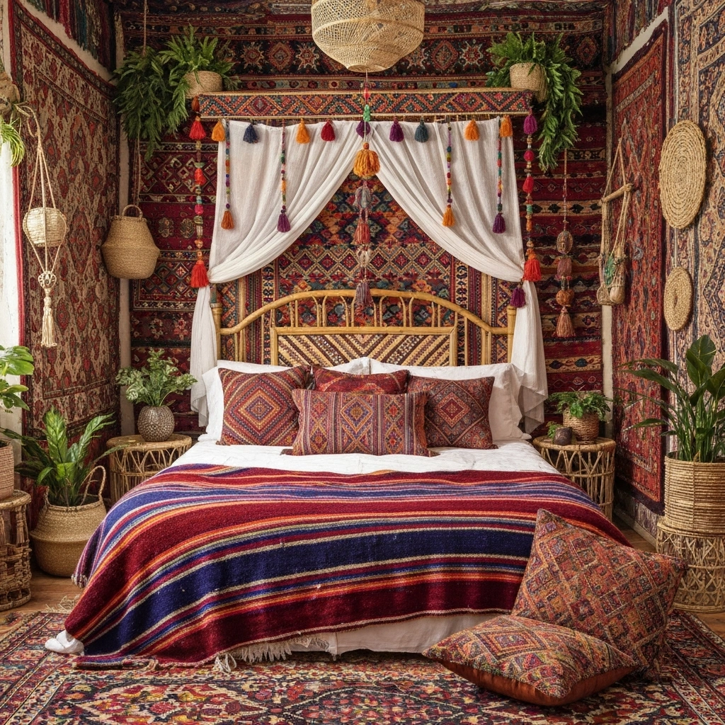 Jungle Boho Bedroom