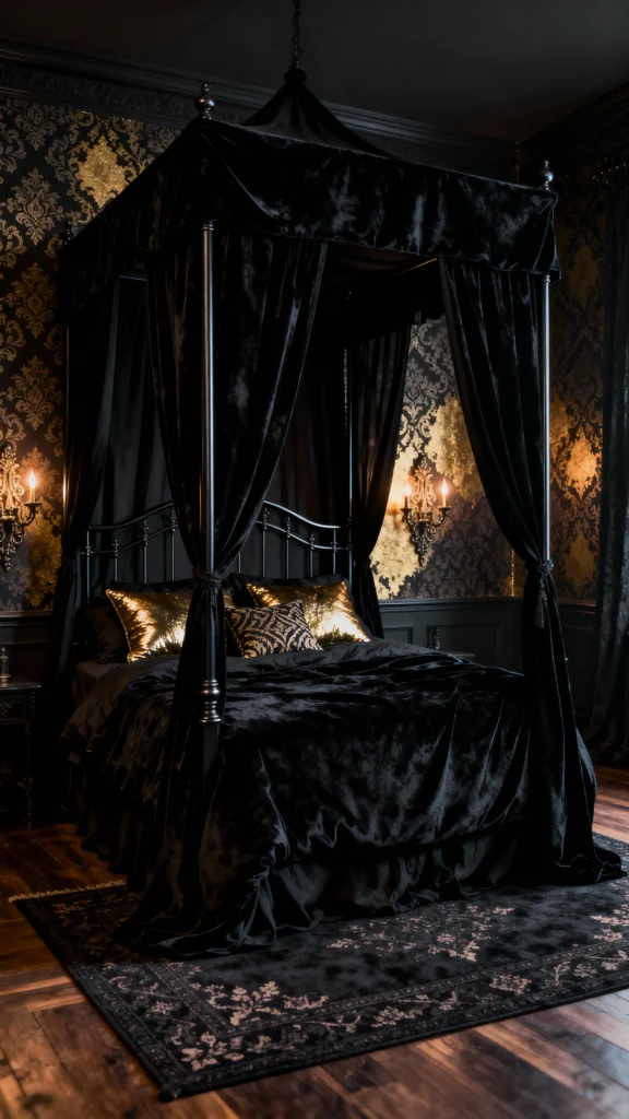 Black Boho Bedroom Ideas