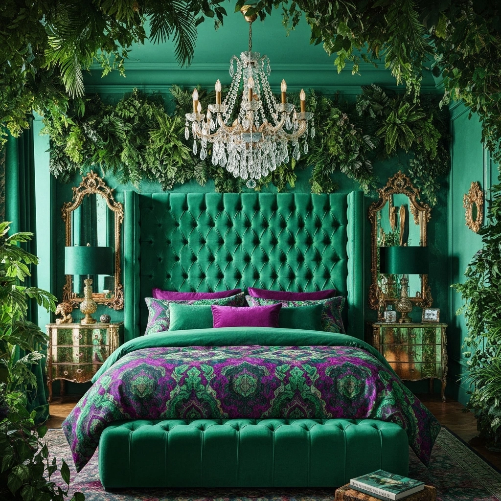 Jungle Boho Bedroom