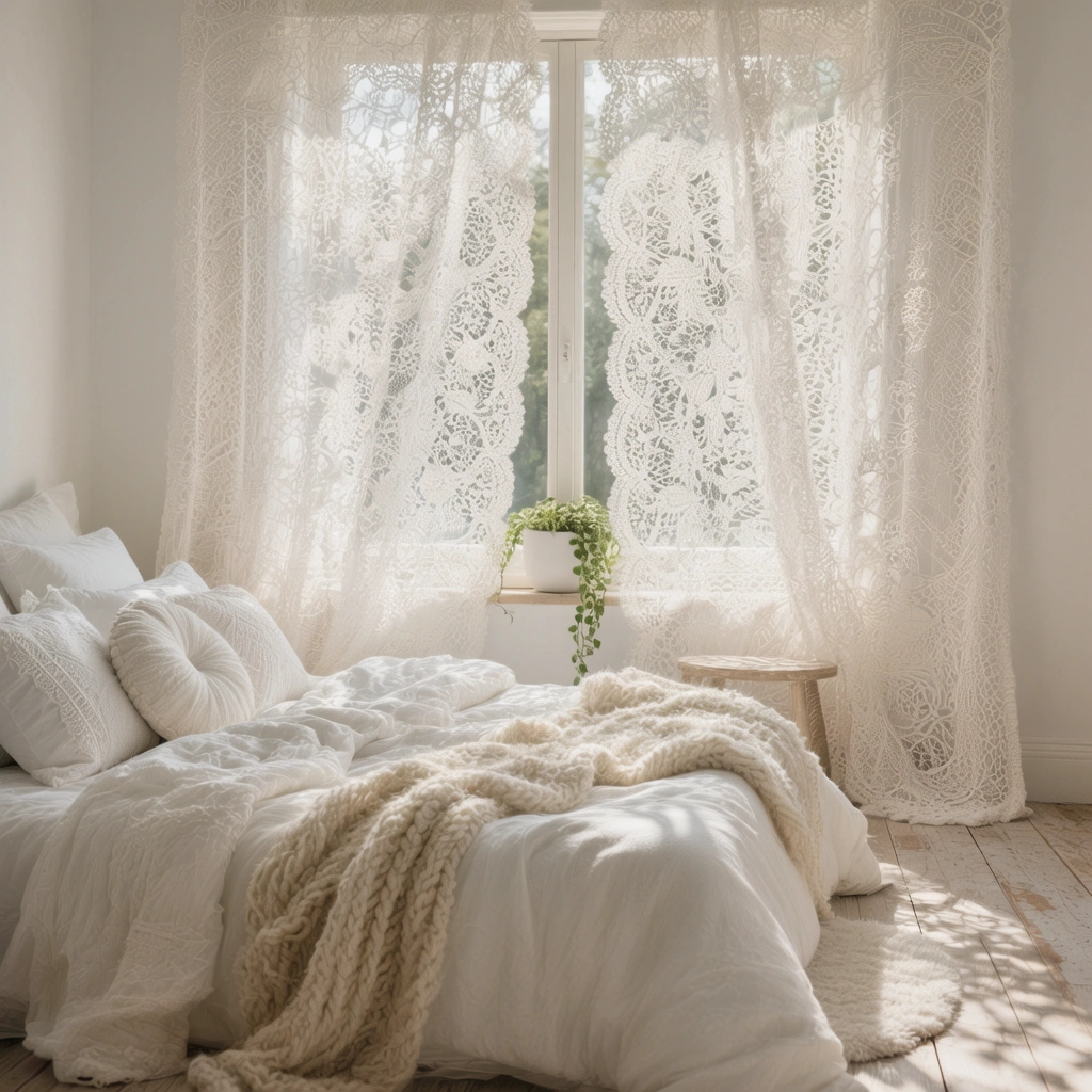 12 Boho Bedroom Curtain Ideas to Add Soft, Dreamy Vibes