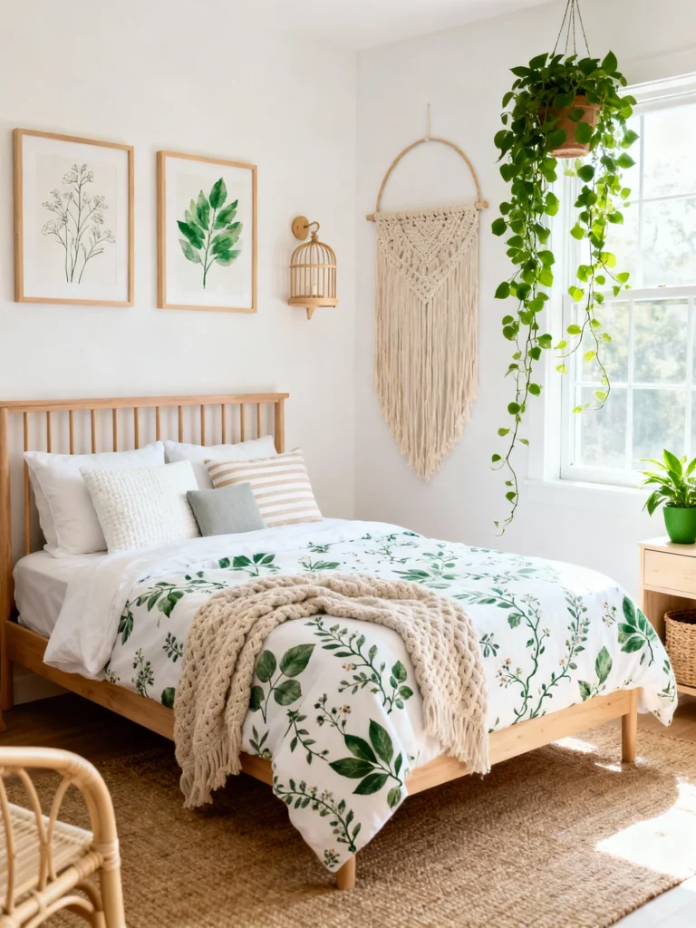 Serene Green Boho Bedroom Ideas Your Ultimate Sanctuary Awaits!
