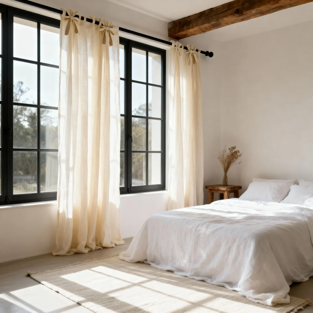 12 Boho Bedroom Curtain Ideas to Add Soft, Dreamy Vibes