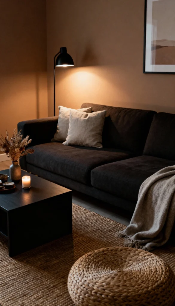 Warm Living Room Inspiration