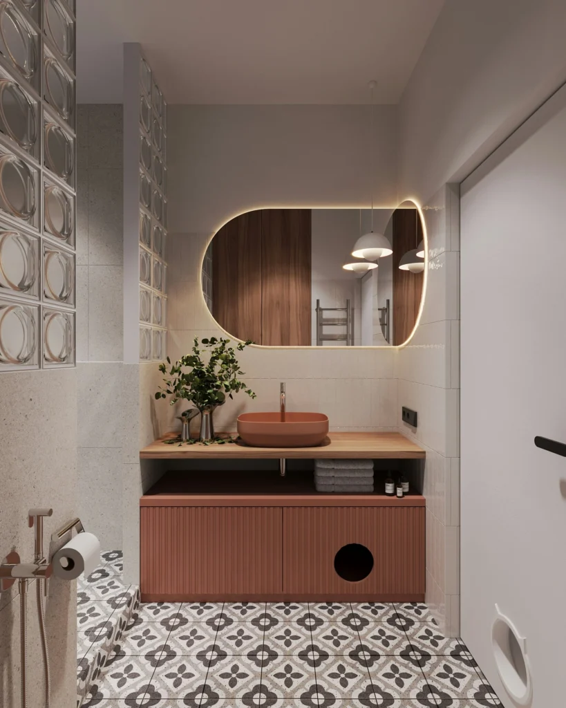 Small Bathroom Redesign with Big Style