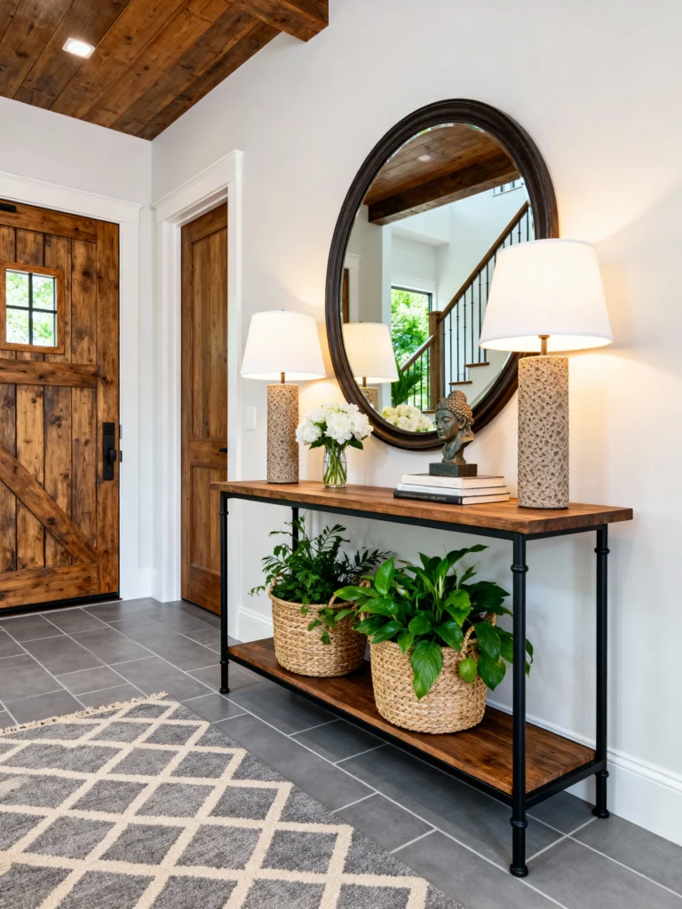 How to Design a Creative Entryway That Maximizes Space