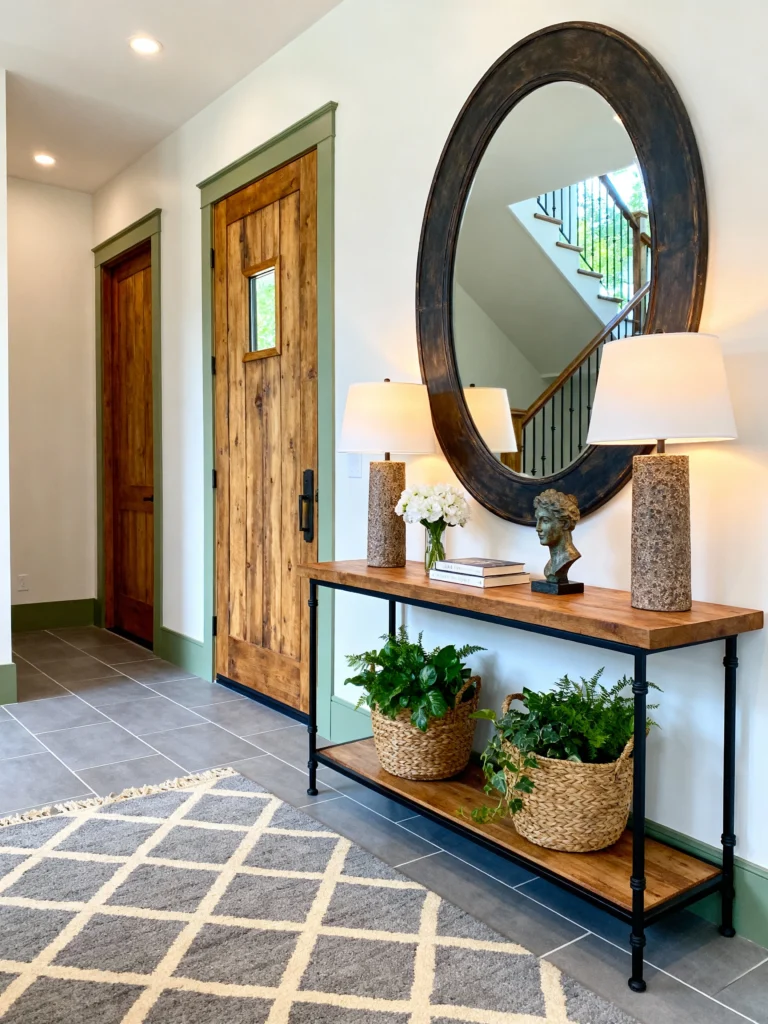 How to Design a Creative Entryway That Maximizes Space