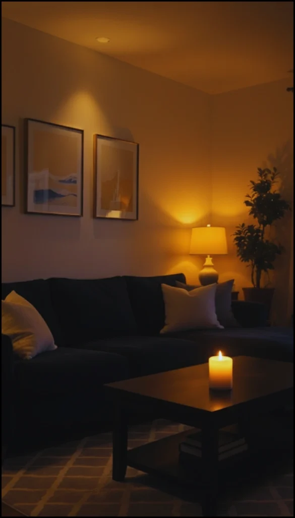 Warm Living Room Inspiration