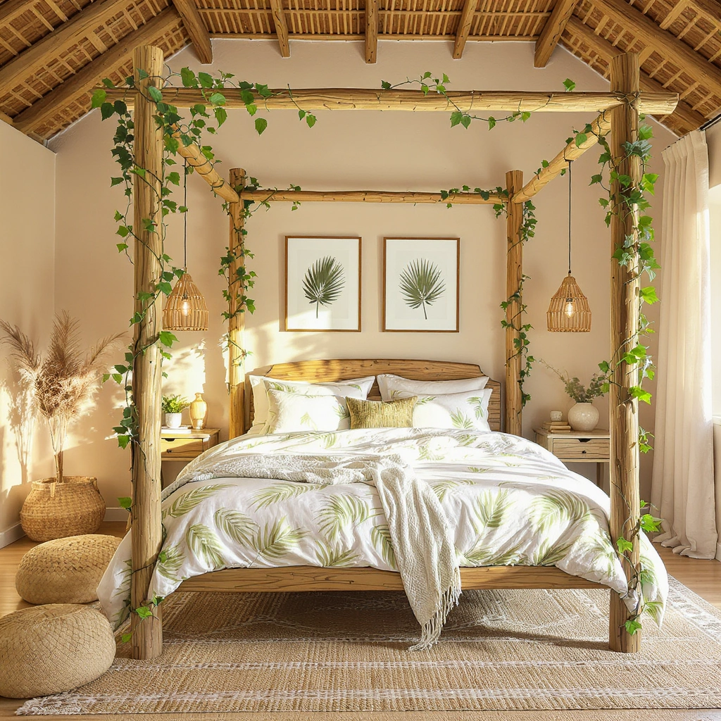 Jungle Boho Bedroom