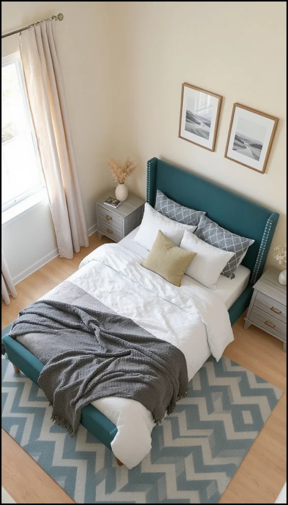 Refreshing Bedroom Color Schemes for Small Homes