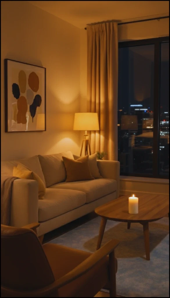 Warm Living Room Inspiration