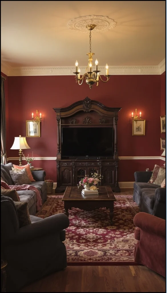 Warm Living Room Inspiration