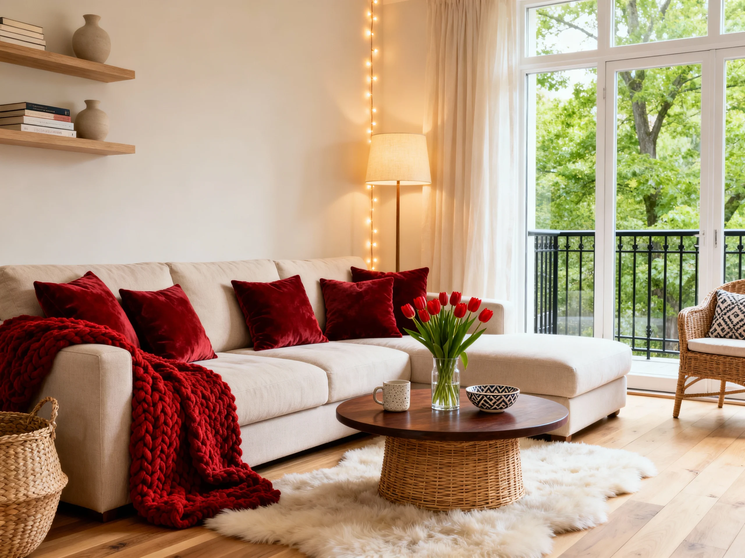 10 Cozy Warm Living Room Inspo