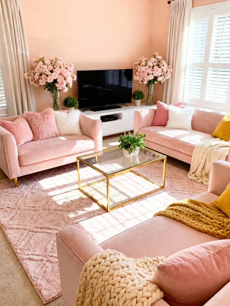 10 Cozy Warm Living Room Inspo