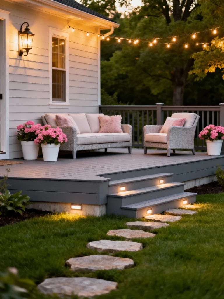 Cozy Modern Deck
