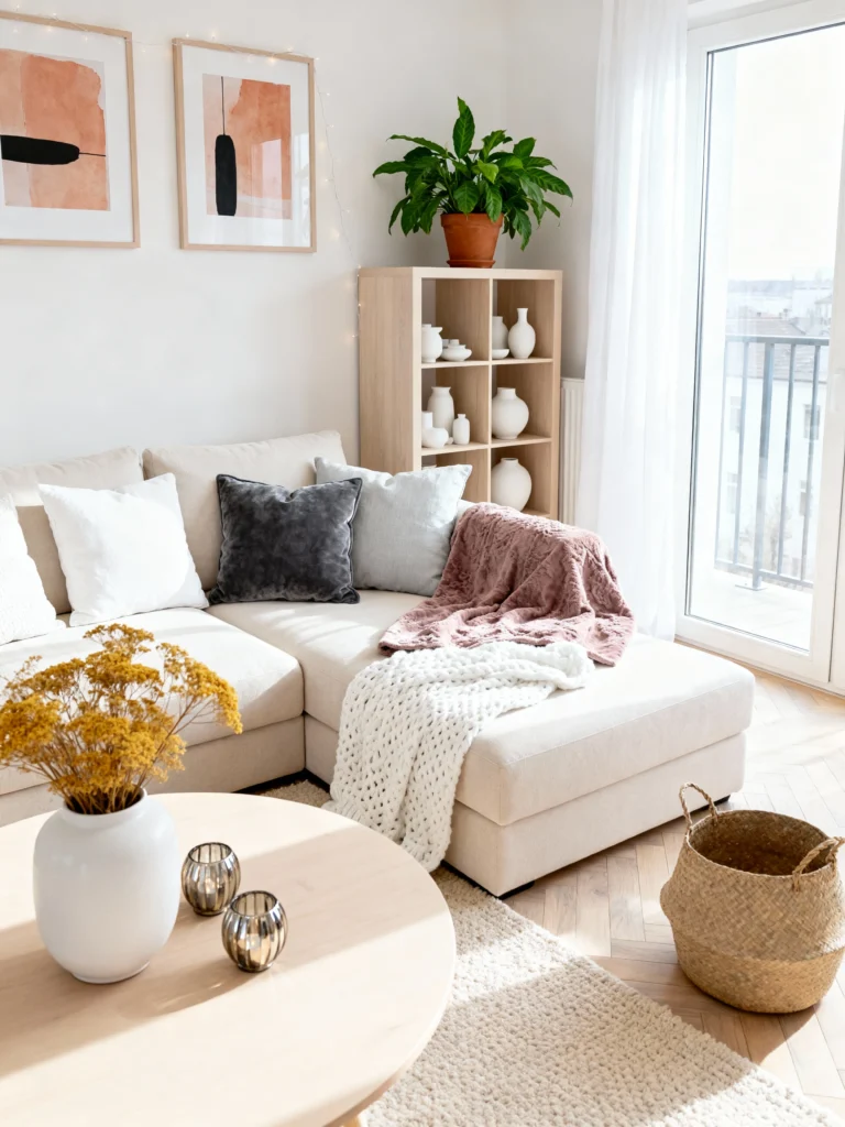 10 Cozy Warm Living Room Inspo