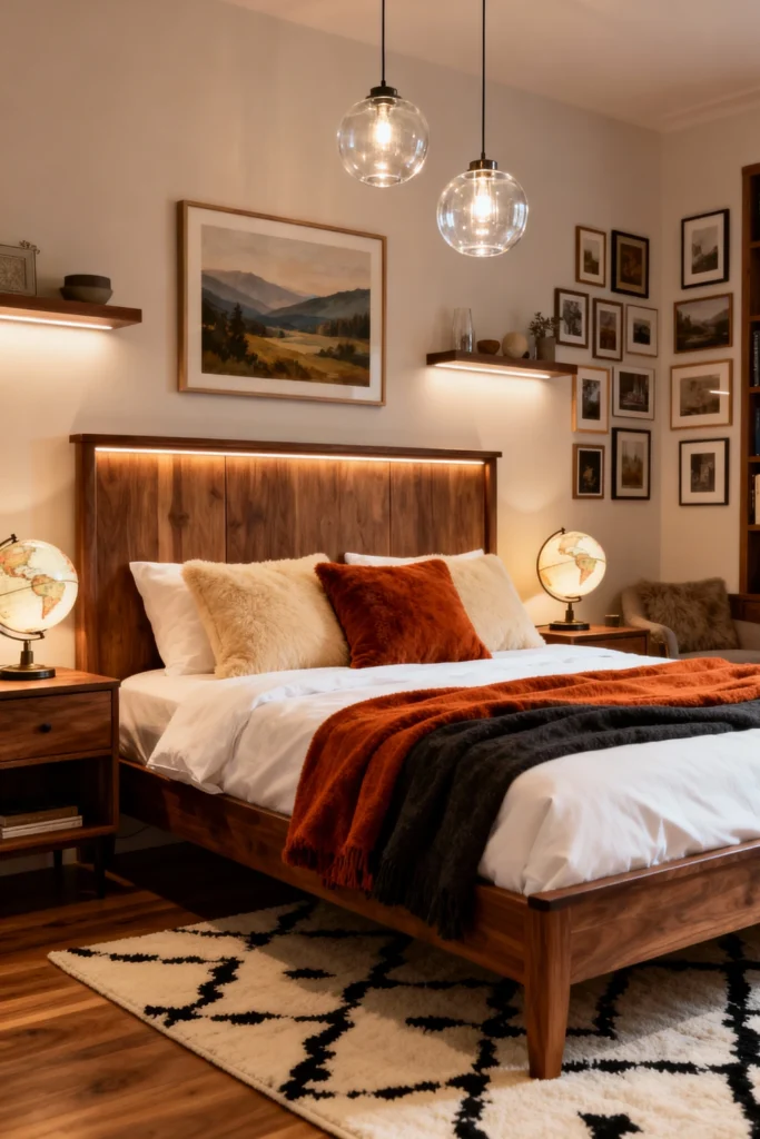 How To make A small bedroom Feel Warm