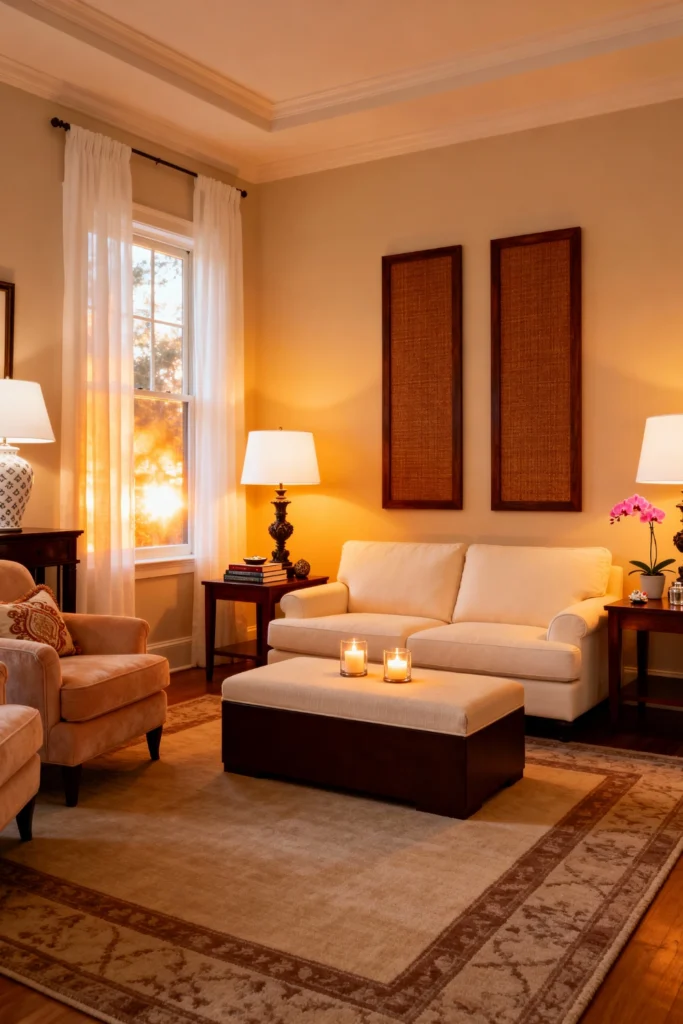 How to Get a Warm Living Room on a Budget