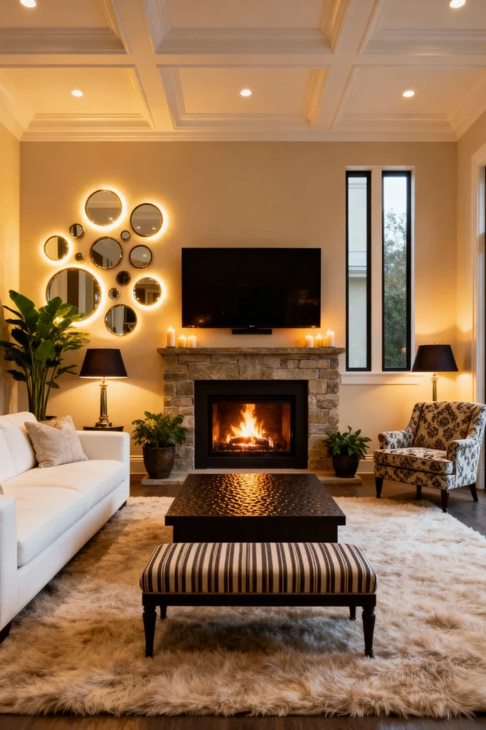 How to Get a Warm Living Room on a Budget