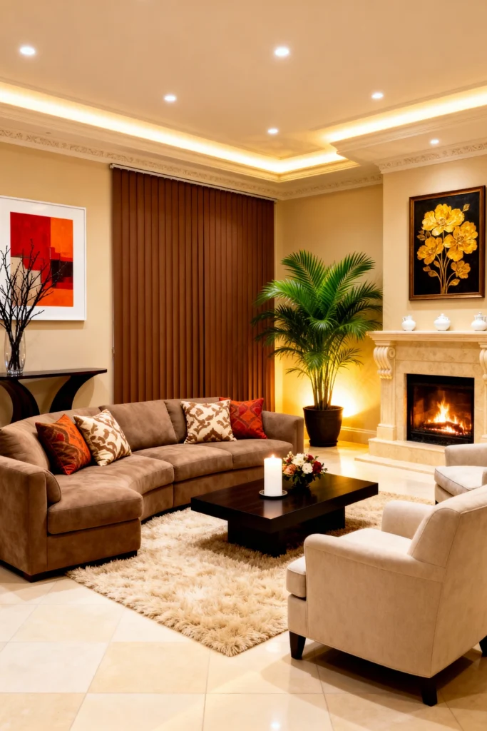 How to Get a Warm Living Room on a Budget
