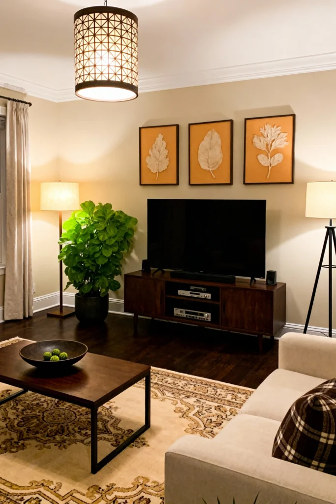 How to Style a Warm Living Room Like a Designer