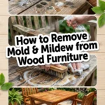 How to remove mold and mildew from wood furniture