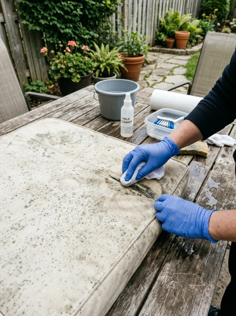 How to clean mildew off fabric remove mold