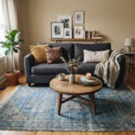 Rugs That Pair Perfectly with Dark Grey Couches