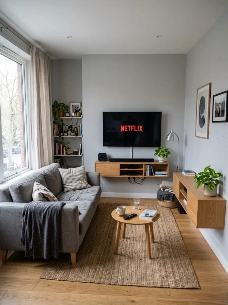 Contemporary TV Room Ideas for Apartments